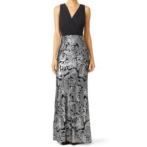 Laundry by Shelli Segal Silver Stream Gown